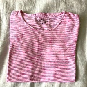Women’s Vineyard Vines Short Sleeve Pink Striped Shirt